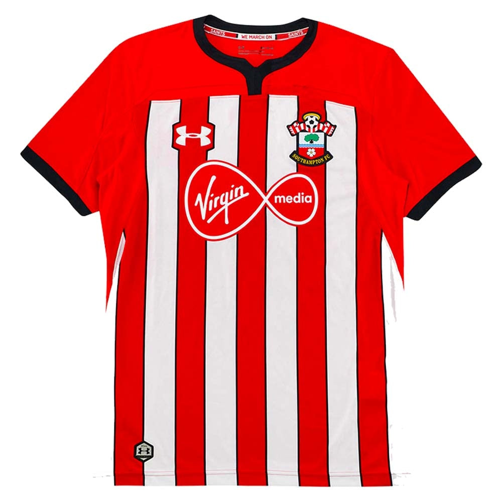 Southampton 2018-19 Home Shirt (Excellent) (Elyounoussi 11)_2