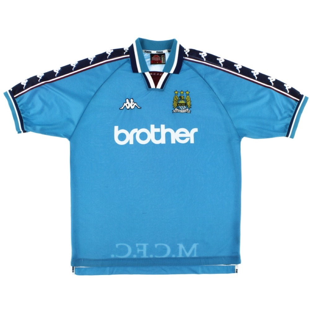 Manchester City 1997-99 Home Shirt (XL) (Excellent)_0