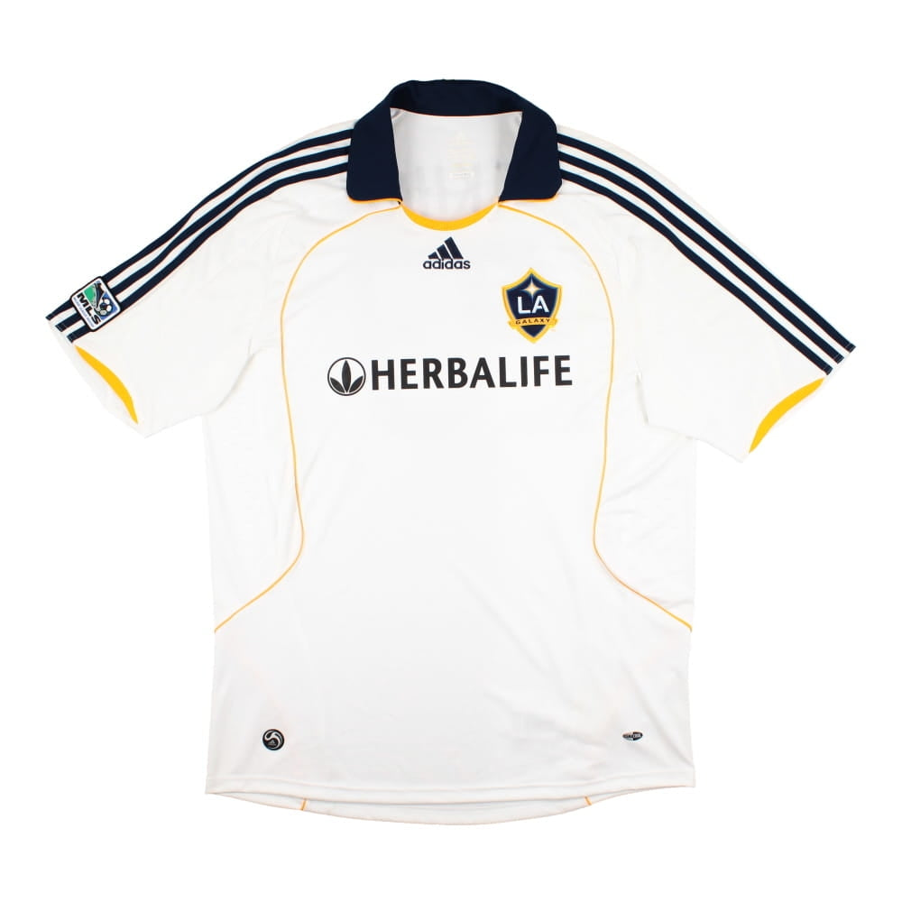 LA Galaxy 2009 Home Shirt (Beckham #23) ((Fair) XL)_1