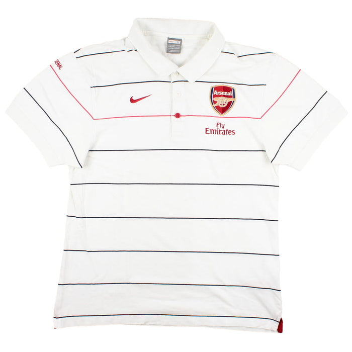 Arsenal 2008-09 Nike Polo Shirt. (L) (Excellent)