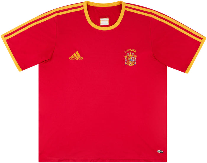 Spain 2006-07 Basic Home Shirt (XL) (Excellent)