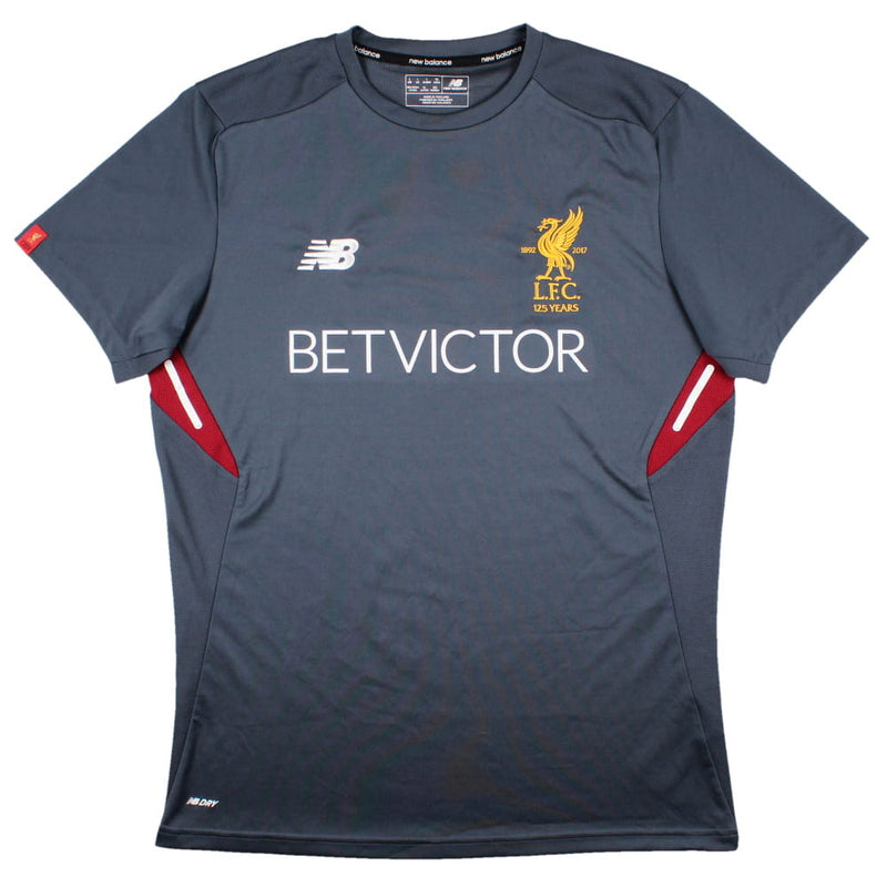 配送 Liverpool FC サッカーシャツ New Balance ダークグレー