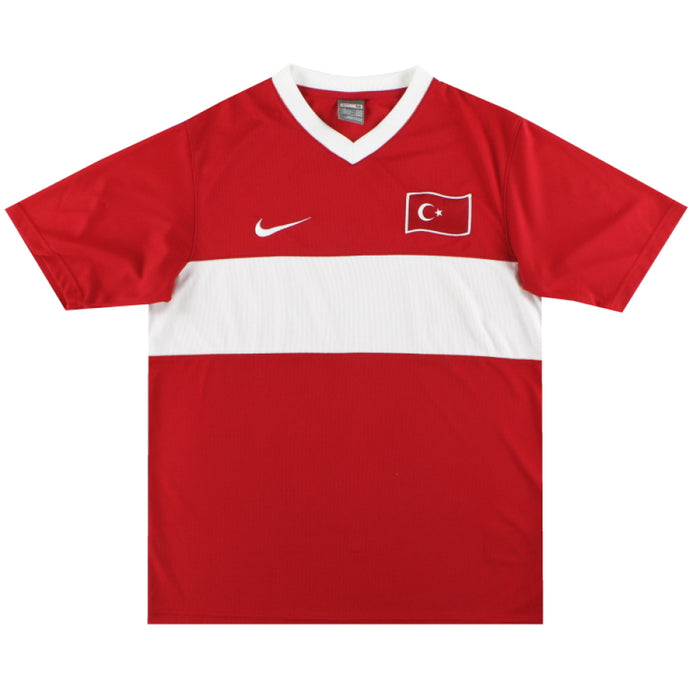 Turkey 2008-2010 Home Shirt (L) (Excellent)