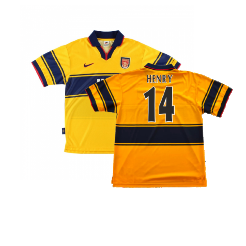 Arsenal 1997-99 Away Shirt (Excellent) (Henry 14) – Classic