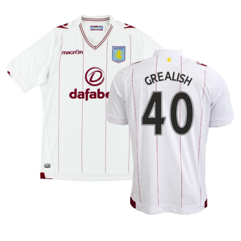 Aston Villa 2014-15 Away (3XL) (Very Good) (Grealish 40) – Classic