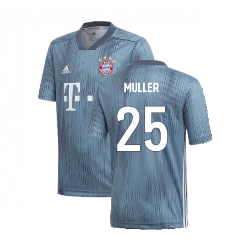 Bayern Munich 2018 19 Third Shirt XS Very Good Muller 25 Classic Football Kit