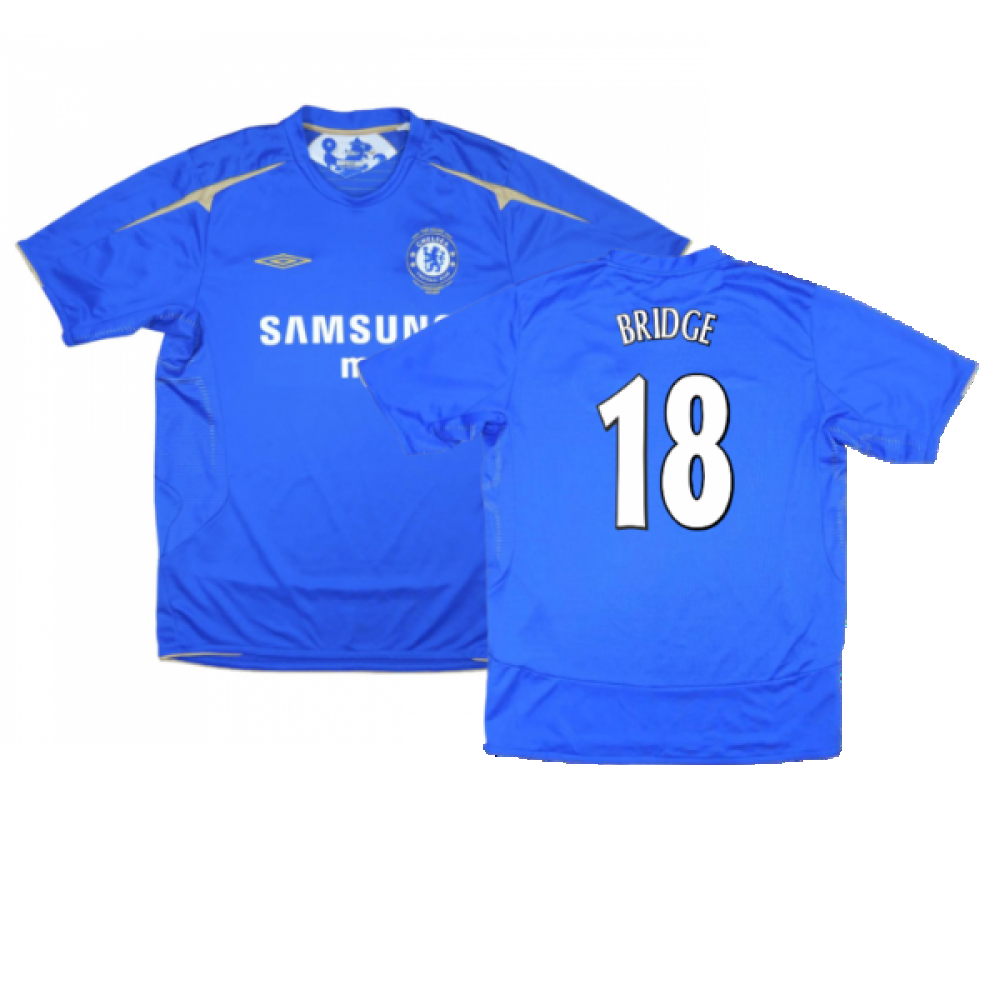 CHELSEA 公式ユニフォーム　2005 Chelsea 2005-06 Home Shirt (Excellent) (Bridge 18) – Classic