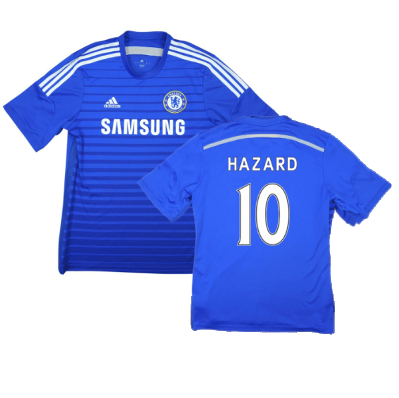 Chelsea 2014-15 Home Shirt (Womens L 1) (Hazard 10) (Good