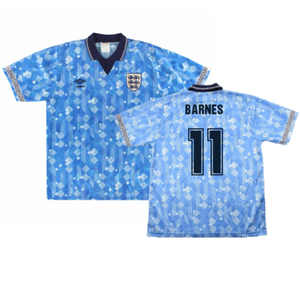 England 1990-92 Third Shirt (M) (Excellent) (Barnes 11)_0