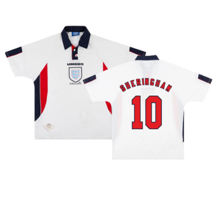 England 1997-99 Away Shirt (L) (Very Good) (SHERINGHAM 10)_0