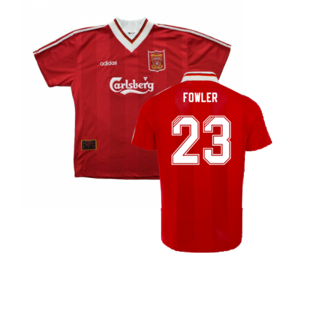 Liverpool 1995-96 Home Shirt (L) (Excellent) (Fowler 23) – Classic Liverpool 1995-96 Home Shirt (L) (Excellent) (Fowler 23) – Classic