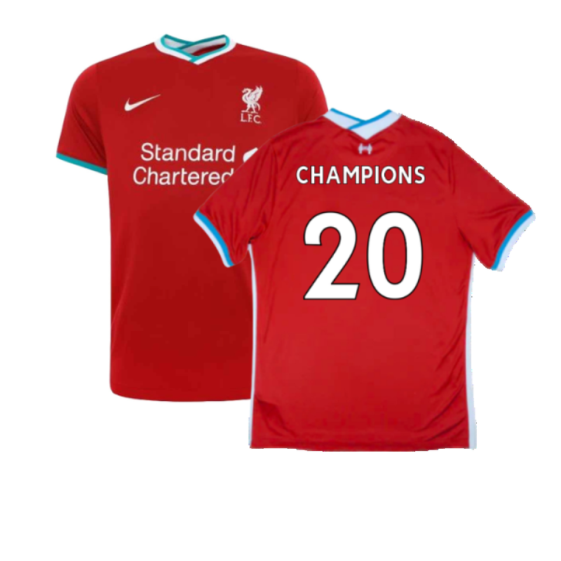 Liverpool 2020-21 Home Shirt (Excellent) (CHAMPIONS 20) – Classic