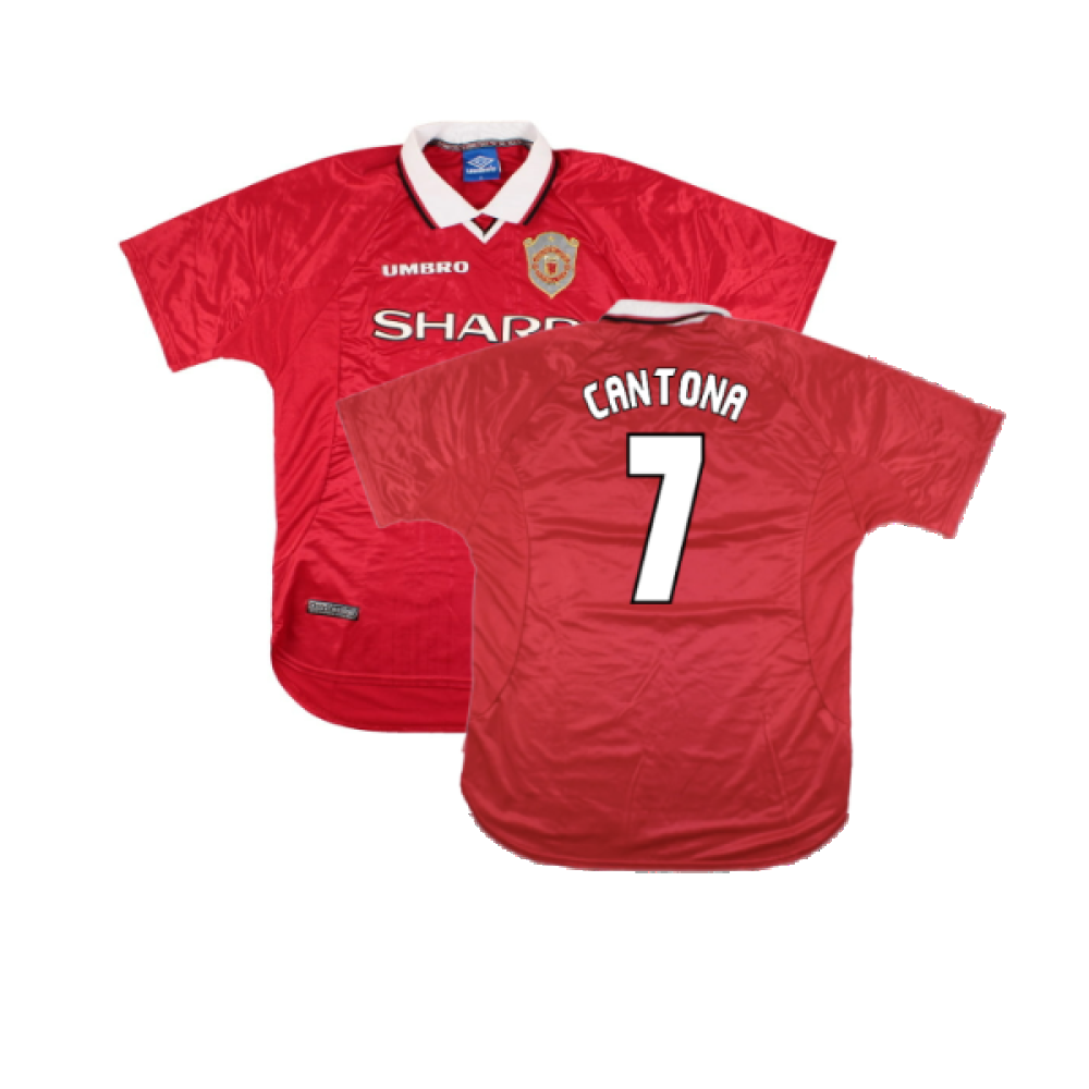 Maillot Vintage Manchester United Umbro, époque Cantona, Taille XL, Très Bon état
