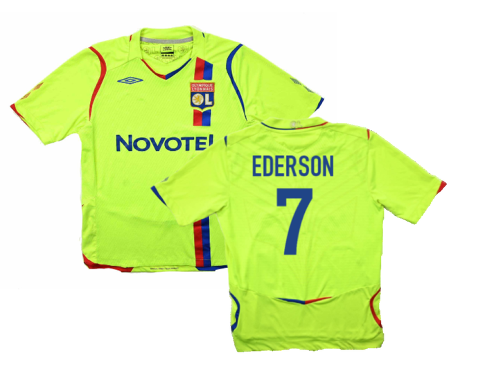 Olympique Lyon 2008-09 Third Shirt (S) (Ederson 7) (Fair)