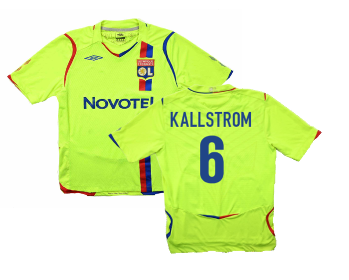 Olympique Lyon 2008-09 Third Shirt (S) (Kallstrom 6) (Fair)