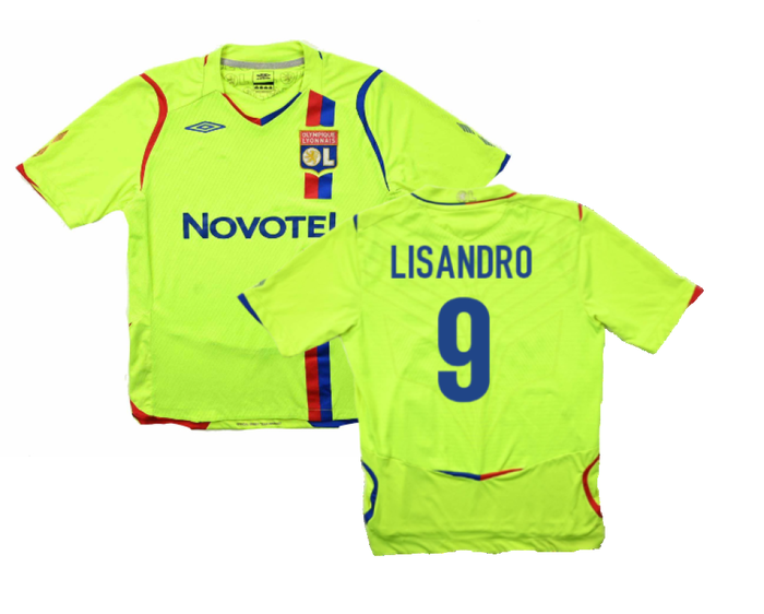 Olympique Lyon 2008-09 Third Shirt (S) (Lisandro 9) (Fair)