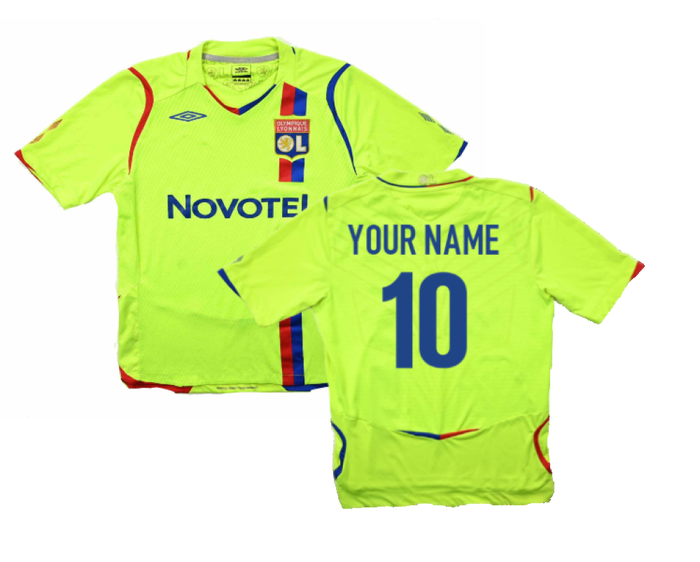 Olympique Lyon 2008-09 Third Shirt (S) (Your Name 10) (Fair)