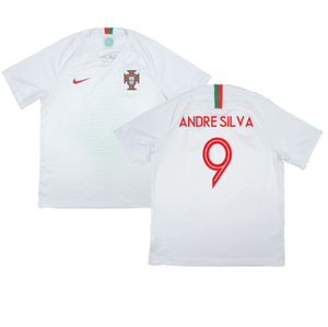 Portugal 2018-19 Away Shirt (L) (Andre Silva 9) (Good)_0