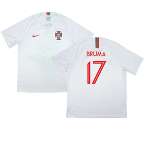 Portugal 2018-19 Away Shirt (L) (Bruma 17) (Good)_0