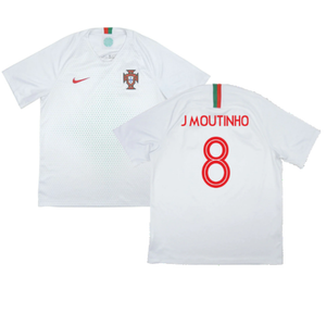 Portugal 2018-19 Away Shirt (L) (J Moutinho 8) (Good)_0