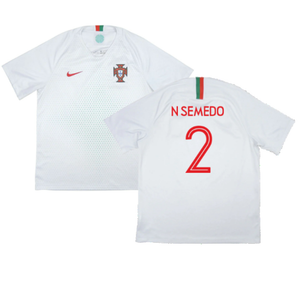 Portugal 2018-19 Away Shirt (L) (N Semedo 2) (Good)_0