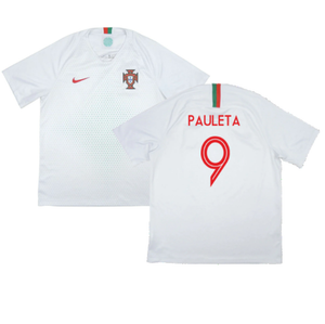 Portugal 2018-19 Away Shirt (L) (Pauleta 9) (Good)_0