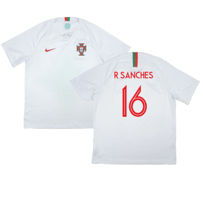 Portugal 2018-19 Away Shirt (L) (R Sanches 16) (Good)