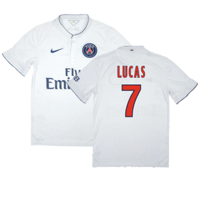 PSG 2014-15 Away Shirt (M) (LUCAS 7) (Good)_0