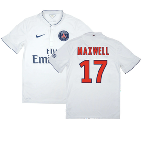 PSG 2014-15 Away Shirt (M) (MAXWELL 17) (Good)_0