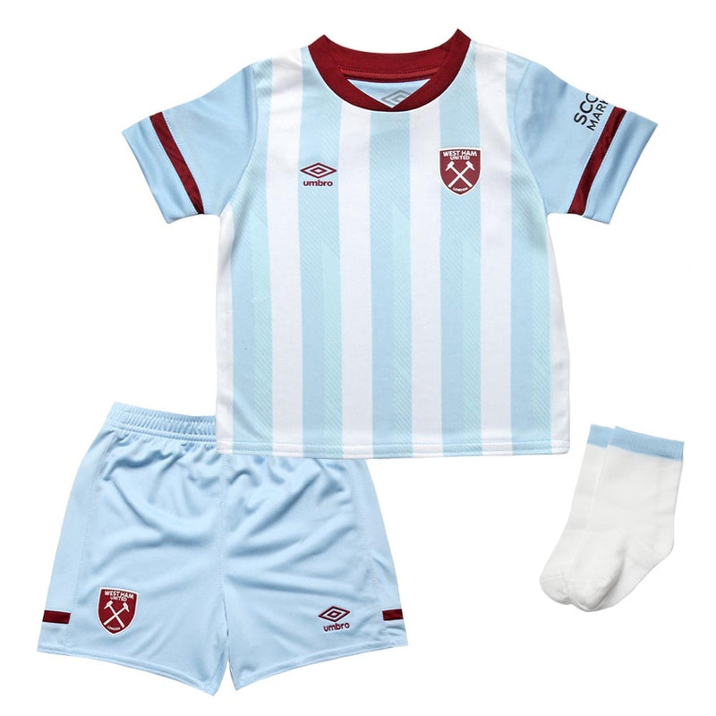 20212022 West Ham Away Baby Kit Classic Football Kit