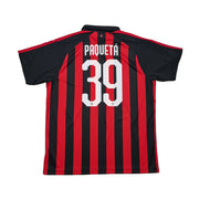 2018/19 AC Milan Paqueta #39 Home Shirt (XL) Adidas