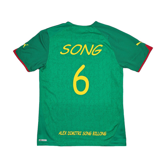 CULT KITS - 2010/11 CAMEROON SONG #6 HOME SHIRT (M) PUMA