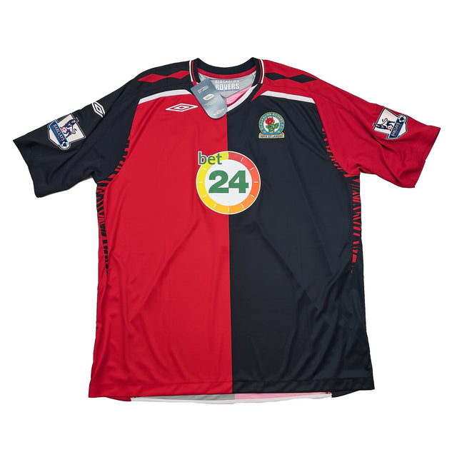 CULT KITS - 2007/08 BLACKBURN ROVERS SAMBA #4 *BNWT* AWAY SHIRT (XXL) UMBRO