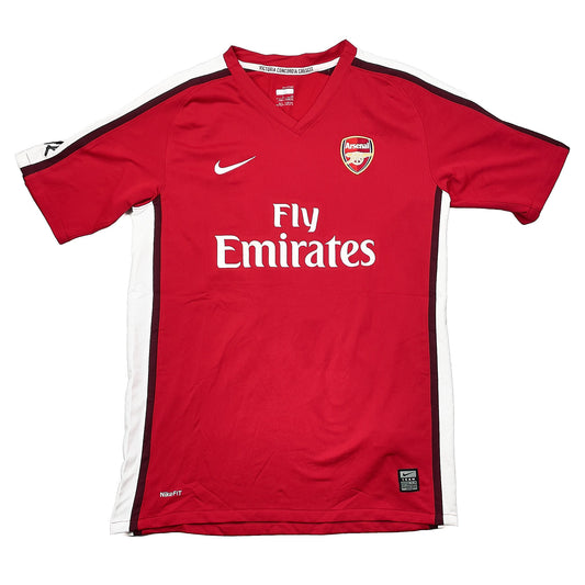 CULT KITS - 2008/10 ARSENAL #11 *MATCH WORN MILK CUP* HOME SHIRT (XL.KIDS) NIKE
