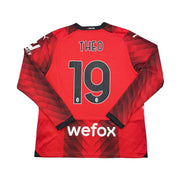 2023/24 AC Milan Theo #19 L/S Home Shirt (XL) Puma