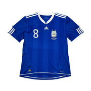 2010/11 Argentina Veron #8 (Greece V Argentina) Away Shirt (L) Adidas