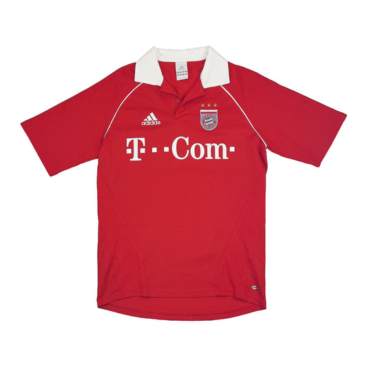 2005/06 BAYERN MUNICH *SIGNED* HOME SHIRT (S) ADIDAS