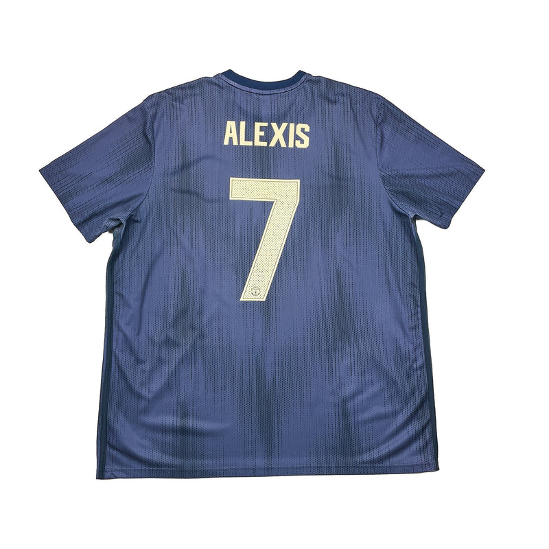 CULT KITS - 2018/19 MANCHESTER UNITED ALEXIS #7 AWAY SHIRT (XXL) ADIDAS