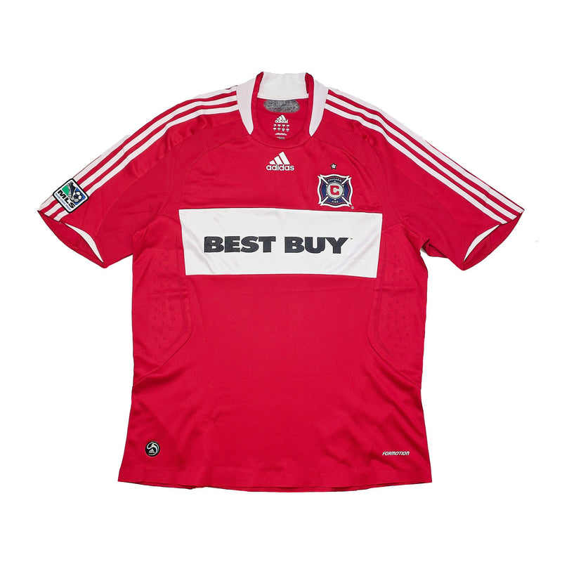 CULT KITS - 2008/09 CHICAGO FIRE *PLAYER ISSUE* HOME SHIRT (L) ADIDAS