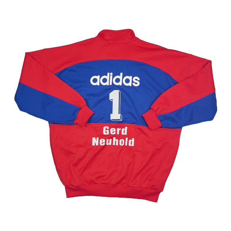 1993/95 BAYERN MUNICH GERD NEUHOLD #1 TRACK JACKET (L) ADIDAS