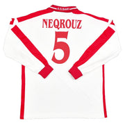 2002/03 Bari Neqrouz #5 L/S *Match Issue* Home Shirt (XL) Lotto