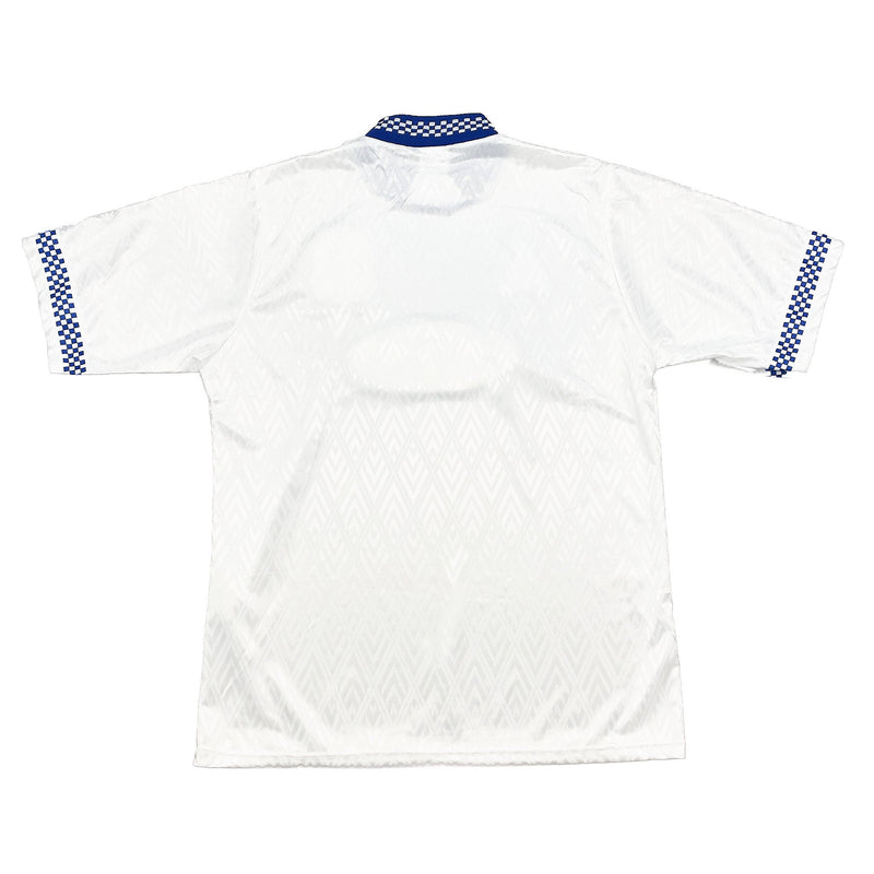 CULT KITS - 1996/97 BURY FC *MINT* HOME SHIRT (L) LE COQ