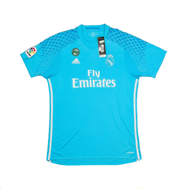 2016/17 REAL MADRID *BNWT* GK SHIRT (L) ADIDAS