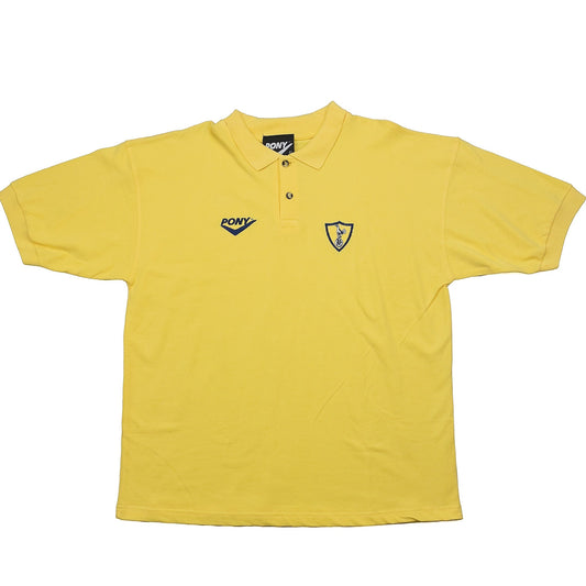 CULT KITS - 1996/97 TOTTENHAM POLO SHIRT (XL) PONY