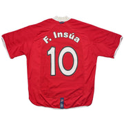 2002/03 Independiente F.Insua #10 Home Shirt (M) Topper