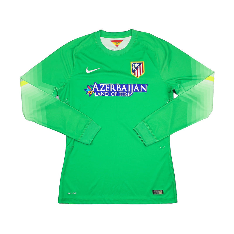 CULT KITS - 2014/15 ATLETICO MADRID *PLAYER ISSUE* GK SHIRT (L) NIKE