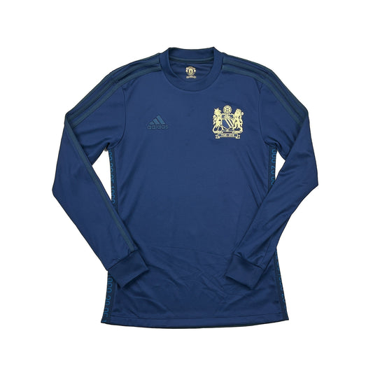CULT KITS - 2018/19 MANCHESTER UNITED L/S '50 YEAR ANNIVERSARY' SHIRT (XS) ADIDAS