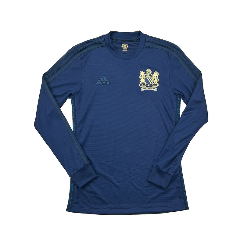CULT KITS - 2018/19 MANCHESTER UNITED L/S '50 YEAR ANNIVERSARY' SHIRT (XS) ADIDAS