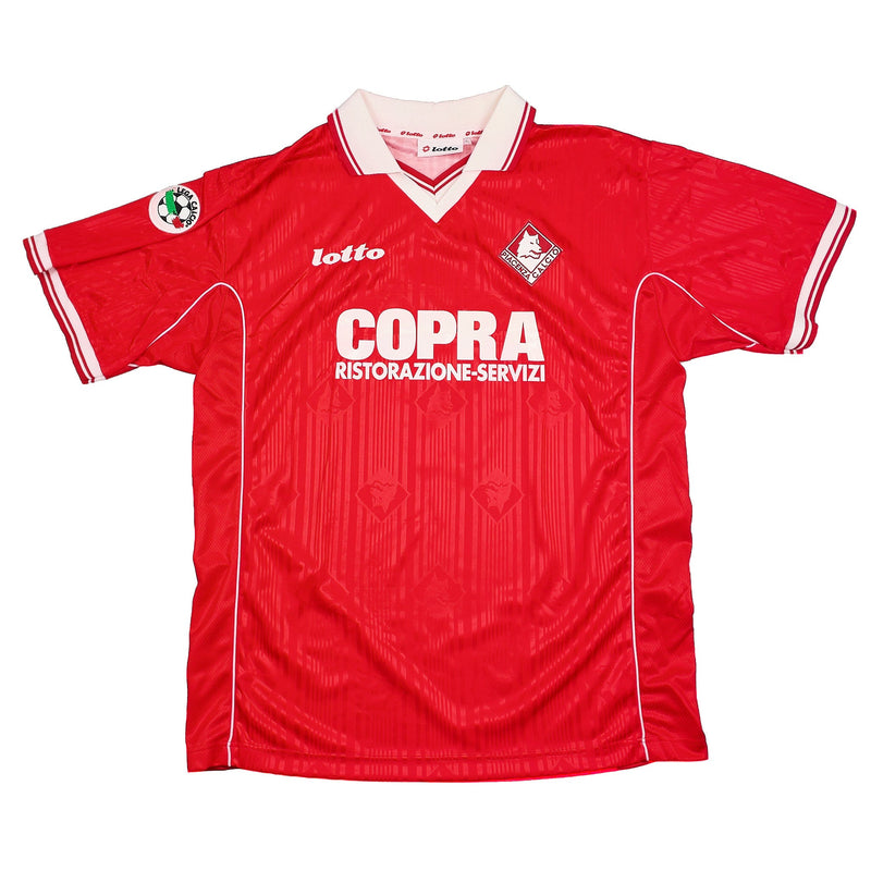 1998/99 PIACENZA VIERCHWOD #5 *MATCH ISSUE* HOME SHIRT (XL) LOTTO