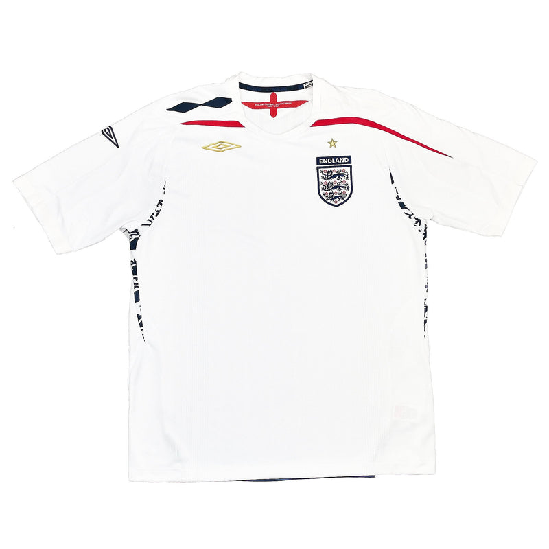 CULT KITS - 2007/09 ENGLAND HOME SHIRT (XL) UMBRO